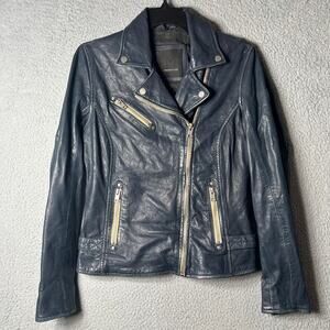 Women's Black Leather Jacket